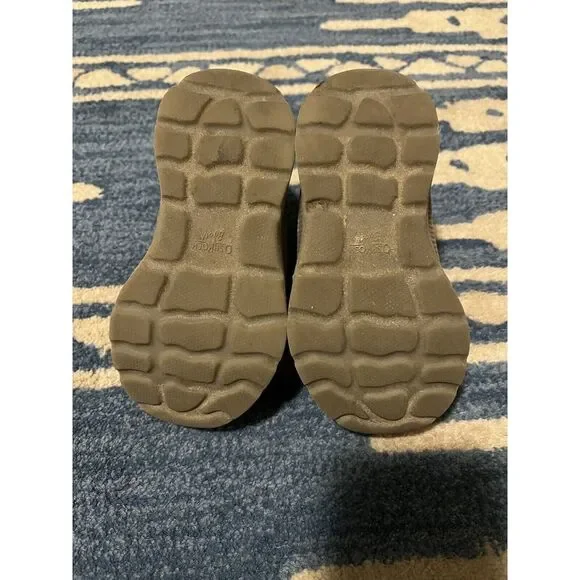 OshKosh B'gosh Toddler Boy's Pull-On Doom Hiker Boots CL8 Brown Size 6M - Picture 4 of 7